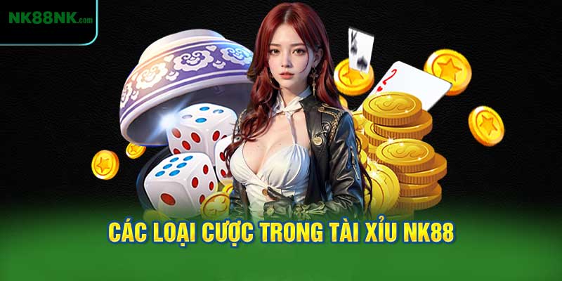 các loại cược trong Tài Xỉu NK88